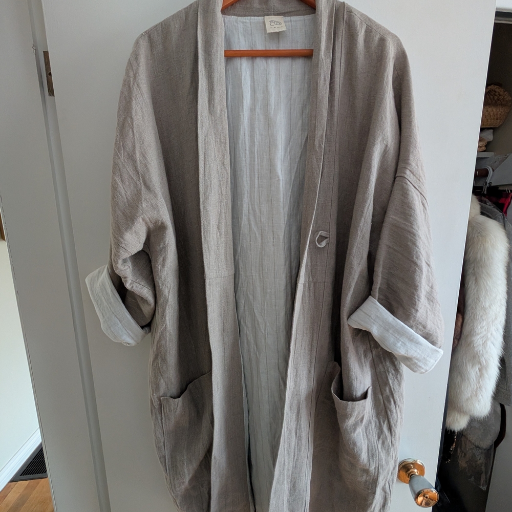 Women's Nomi Linen Coat